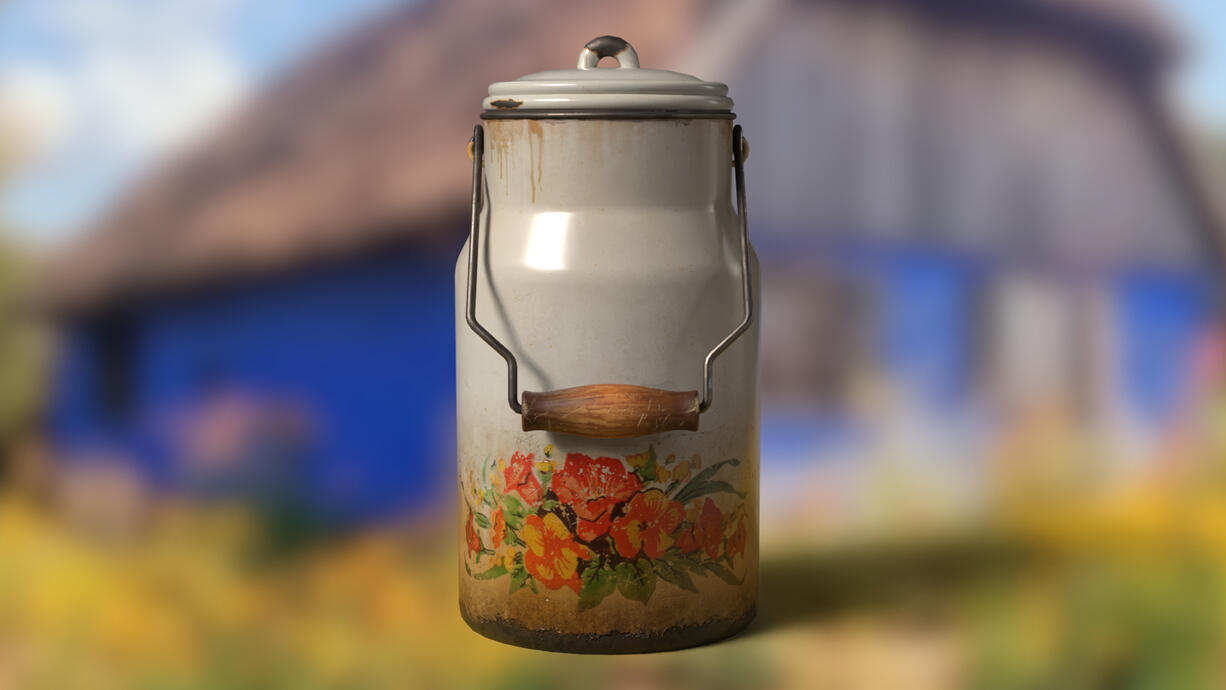 Slavic Milk Can